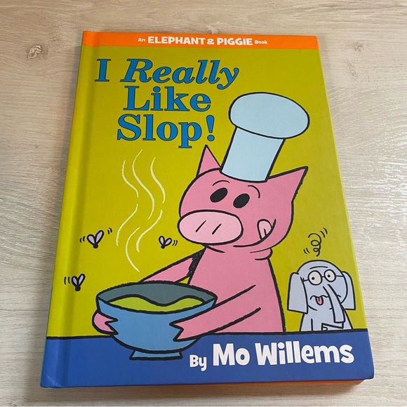 Set Of Two (2) Elephant & Piggie Books by Mo Willems: Slop & Take A Nap HB Good - Picture 8 of 11